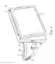 Fig. 02 - Portable videodisc player hanging structure