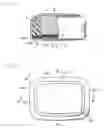 Fig. 05 - Rectangular air battery with an interior bottom rib to support a sidewall insulating gasket