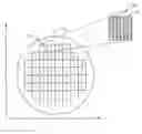 Fig. 01 - Mask layout and exposing method for reducing diffraction effects by using a single mask in the process of semiconductor production