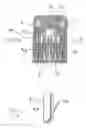 Fig. 12 - Mechanical device for mixing a fluid sample with a treatment solution
