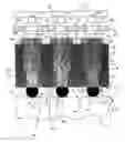 Fig. 01 - Adapter apparatus with conductive elements mounted using curable material and methods regarding same