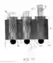 Fig. 03 - Adapter apparatus with conductive elements mounted using curable material and methods regarding same