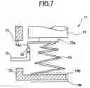 Fig. 07 - Battery contact mechanism, battery receiving structure, electric power unit, electronic equipment, and pressure-contacting mechanism