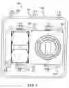 Fig. 03 - Weatherproof receptacle cover with adapter plate