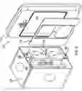 Fig. 08 - Weatherproof receptacle cover with adapter plate