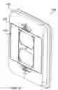 Fig. 11 - Weatherproof receptacle cover with adapter plate