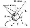 Fig. 01 - Connection for beads with locked and articulating engagement