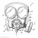 Fig. 01 - Microphone adaptor for a respirator