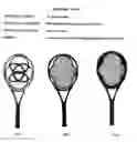 Fig. 02 - Geometrically designed head of racket particularly tennis for increased power