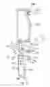 Fig. 09 - Front derailleur motor unit assembly