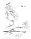 Fig. 13 - Ultrasound transducer array having a flexible substrate