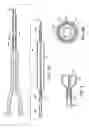 Fig. 04 - Rapid exchange balloon catheter with braided shaft