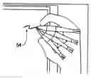 Fig. 01 - Pen-based interface for a notepad computer