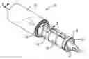 Fig. 01 - Lint roller holder assembly
