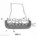 Fig. 02 - Stratified insole for the internal ventilation and control of the microclimate of a shoe