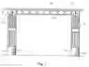 Fig. 02 - Movable pergola with planters