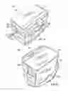 Fig. 22 - Container with cover and closure member