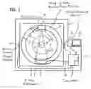 Fig. 02 - Imaging tomography apparatus with fluid-containing chambers forming out-of-balance compensating weights for a rotating part
