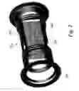 Fig. 03 - Electromagnetic flow meter insert
