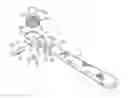 Fig. 01 - Socket wrench for ratchet wheel sockets