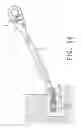 Fig. 13 - Socket wrench for ratchet wheel sockets
