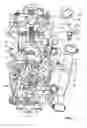 Fig. 08 - Valve train lubricating structure in internal combustion engine