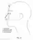 Fig. 45 - Ergonomic and adjustable respiratory mask assembly with headgear assembly