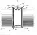 Fig. 01 - End surface structure of heat pipe