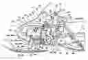 Fig. 01 - Snowmobile with improved component layout
