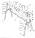 Fig. 01 - Knockdown sawhorse