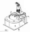 Fig. 10 - Single workpiece processing chamber with tilting load/unload upper rim