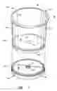 Fig. 02 - Trash can with pull thruough bags