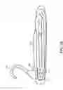 Fig. 07 - Gravity actuated collapsible garment hanger