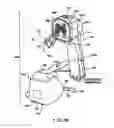 Fig. 23 - Wireless automatic laser scanning bar code symbol reading system, wherein the RF-based transceiver chipsets within the wireless hand-supportable unit and base station thereof are automatically deactivated and said RF data communication link therebetween terminated when said system enters its power-saving sleep mode, and reactivated and re-established when re-entering its operational mode
