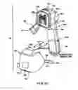 Fig. 24 - Wireless automatic laser scanning bar code symbol reading system, wherein the RF-based transceiver chipsets within the wireless hand-supportable unit and base station thereof are automatically deactivated and said RF data communication link therebetween terminated when said system enters its power-saving sleep mode, and reactivated and re-established when re-entering its operational mode