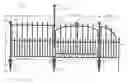 Fig. 01 - Decorative fencing system