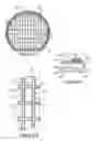 Fig. 09 - Semiconductor component having thinned die, polymer layers, contacts on opposing sides, and conductive vias connecting the contacts
