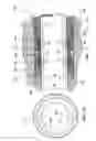 Fig. 16 - Packing cartridges and pressure-dampening elements for plunger-type pumps
