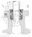 Fig. 19 - Packing cartridges and pressure-dampening elements for plunger-type pumps