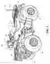 Fig. 02 - Saddle-type vehicle equipped with a navigation system