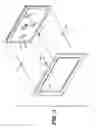 Fig. 02 - Flat panel TV screen frame system