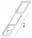 Fig. 03 - Flat panel TV screen frame system