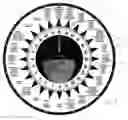 Fig. 02 - Wall and/or table clock designed for indicating the hours of all the countries included in the time zones