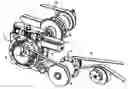 Fig. 01 - Gatherer stitcher having two operating shafts