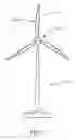 Fig. 02 - Rotor blade with an electrical field