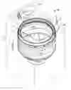 Fig. 01 - Expanded clamping band for washer