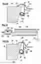 Fig. 12 - Installation elements and methods for fastening an installation element to a work surface