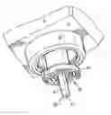 Fig. 01 - Self-orientating pump nozzle for fluid dispenser