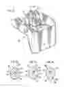 Fig. 19 - Self-orientating pump nozzle for fluid dispenser