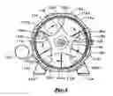 Fig. 07 - Electromagnetic motor employing multiple rotors